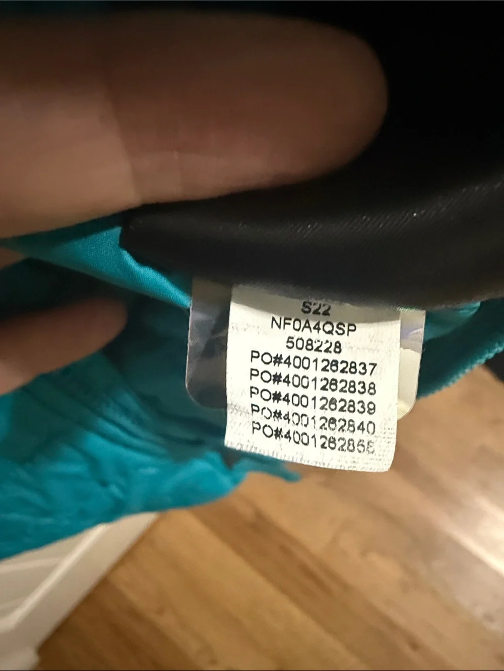 The North Face Thermoball Eco Puffer Turquoise Jacket M-Mens NF0A4QSP